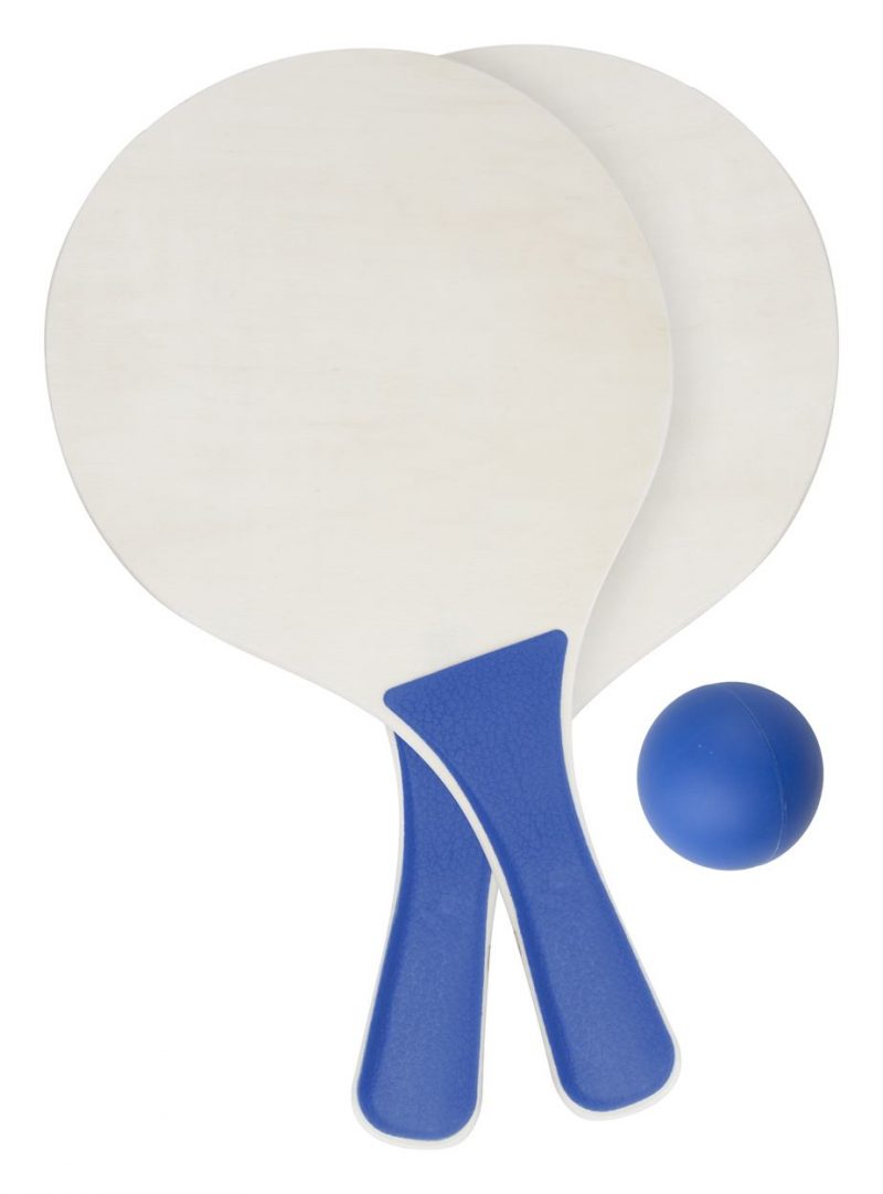 Плажен пепелник Cleansand Tarik-beach-tennis-white-blue