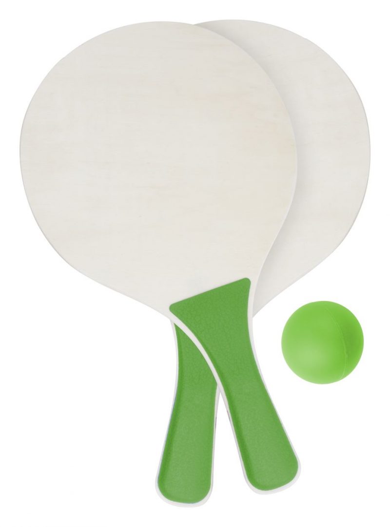 Плажен пепелник Cleansand Tarik-beach-tennis-white-green