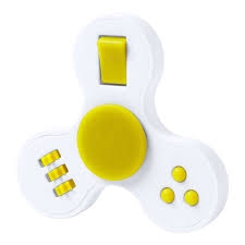Fredd fidget spinner жълто-бял, AP781904-02