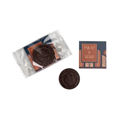Рекламна картичка - Шоколадов медальон