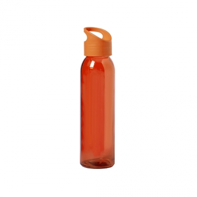 Оранжева стъклена спортна бутилка Tinof, 470 ml