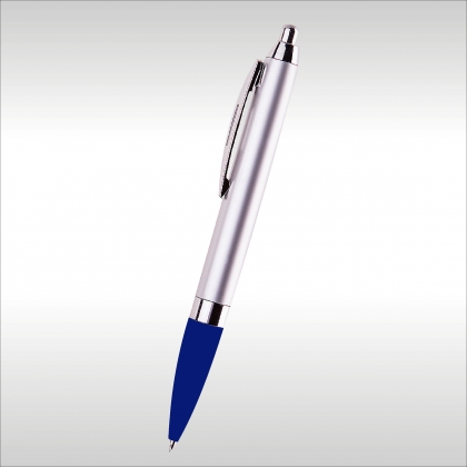 Химикалка Сребро/тъмно синьо