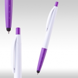 iPen химикалка 80637 бяло/лилаво