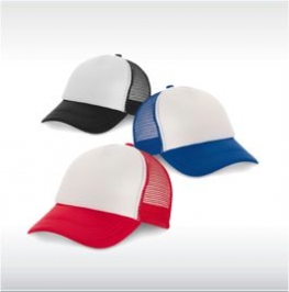 Двуцветни бейзболни шапки с мрежа