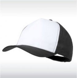 Черно/бяло бейзболна шапка