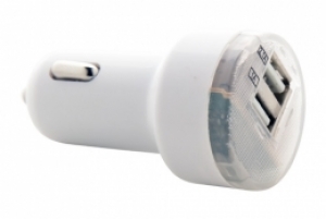 За автомобили Бял- AP741944-01 "Denom" USB car charger