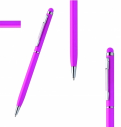 Метална химикалка BYZAR - AP741524-25,розова с тъч скрин