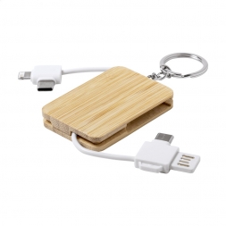 Edulis USB кабел за зарядно устройство с ключодържател