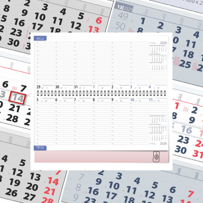 Опция стенен и настолен календар