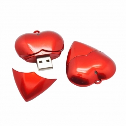 USB flash памет сърце